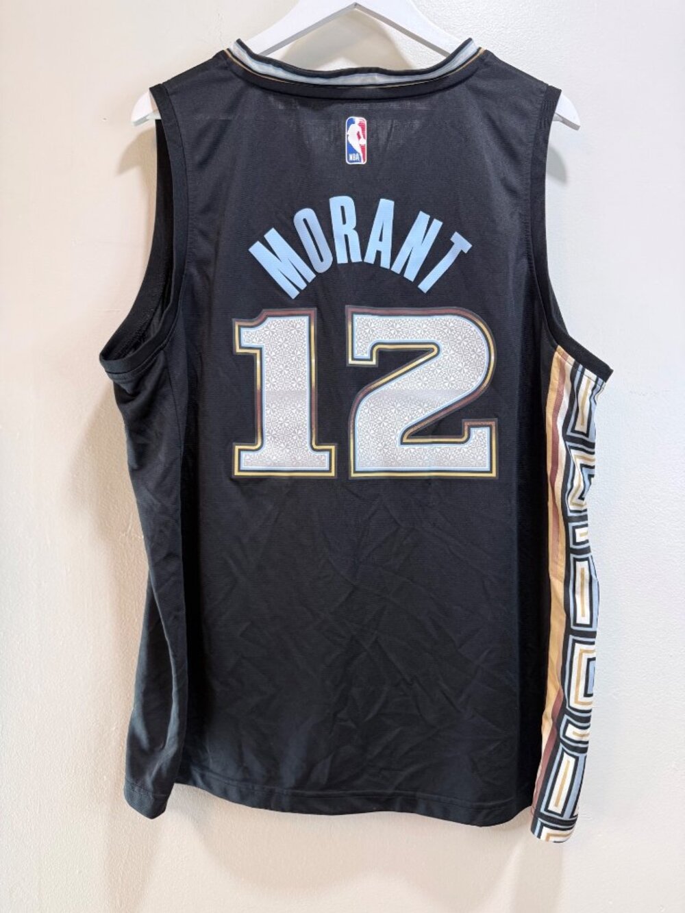 Memphis Grizzlies Ja Morant #12 2020 City Edition Jersey Fanatics NBA XL - Picture 4 of 5